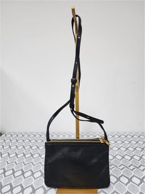 Authentic Celine Small Trio Crossbody Bag Black